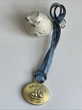 Brahmin Vintage Hang Tag Bag Charm
